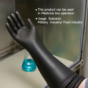 Profissional Nuke Proteção Indústria Anti-osmose Radiação proteção Dry Box Luva Isolamento Químico Box Luva - Product Image 6