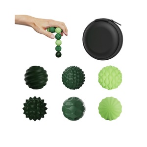 Juguetes Sensoriales de Silicona, Paquete de 6 Bolas Magnéticas Grandes de Silicona - Juguetes para Aliviar el Estrés - Product Image 1
