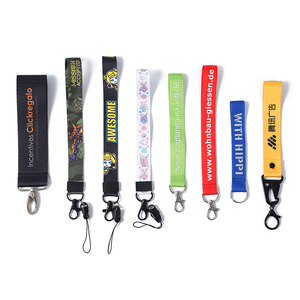 Free Sample Custom Mini Carabiner <strong>Lanyards</strong> <strong>for</strong> <strong>Keys</strong>/Short <strong>Lanyard</strong> - Product Image 3