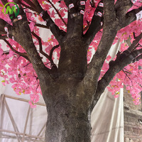 Nouveau Best-Seller Arbre de Cerisier Japonais Sakura Personnalisé Rose Arbre Fleuri Artificiel Décoration Mariage Maison