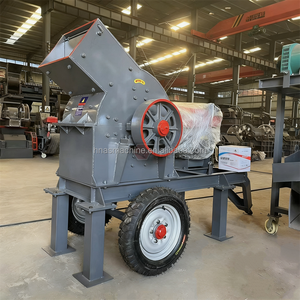 Concasseur à marteaux portable haute capacité pour gypse, <span class=keywords><strong>gravier</strong></span> et granit avec moteur et roulement - Product Image 1