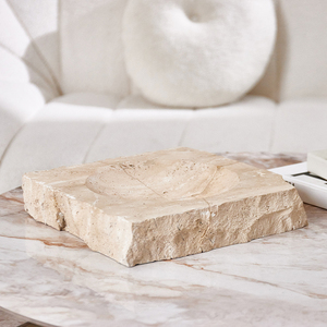 Table créative de style <span class=keywords><strong>vintage</strong></span> antique pour salon, cendrier en marbre, <span class=keywords><strong>objet</strong></span> de bureau, accessoires de décoration pour la maison - Product Image 1