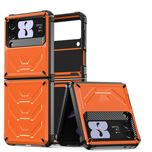 Funda protectora para teléfono móvil con pantalla plegable Fundas y bolsas para teléfono móvil para <span class=keywords><strong>Samsung</strong></span> <span class=keywords><strong>Z</strong></span> <span class=keywords><strong>Flip</strong></span> <span class=keywords><strong>3</strong></span> - Product Image 1