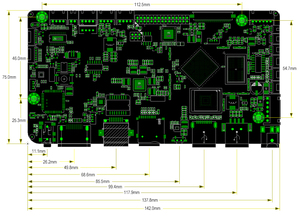 Placa Android con Salida USB 3.0 EDP de 20.04, Rockchip RK3568, Puerto para Caja de Computación Android AI RK3568 - Product Image 5
