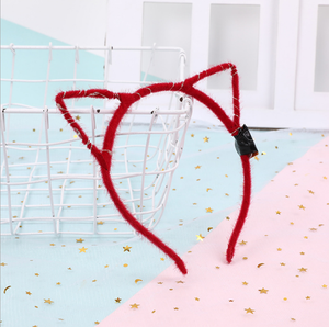Новый дизайн LED Блеск Сияющий Кот уха партия обруч для волос Hairband аксессуары для волос детей <span class=keywords><strong>babay</strong></span> обувь девочек - Product Image 3