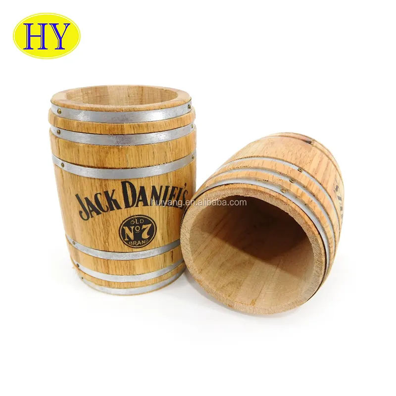 Custom Decorative Mini Cheap Oak Wood Wine Bucket Wooden Barrels For Sale