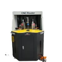 Máquina de Unión de Esquinas CNC de Alta Calidad 2026 Aura 120MM 180MM para Perfil de Aluminio