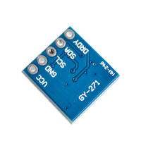 GY-271 Module modul kompas elektronik Sensor bidang magnetik tiga sumbu