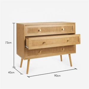 Bedroom Wood <strong>Rattan</strong> Luxury MDF <strong>Chest</strong> <strong>of</strong> <strong>Drawers</strong> - Product Image 2
