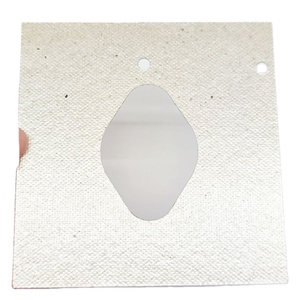 Grande fourniture de joint de mica isolant en feuille de mica de forme spéciale <span class=keywords><strong>plaque</strong></span> de mica pour <span class=keywords><strong>four</strong></span> à micro-ondes à haute température - Product Image 2