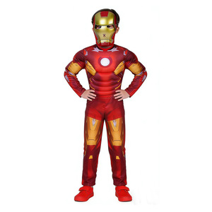 Costume de super-héros Iron Man pour enfants, costume de cosplay, costume de performance Avengers pour Halloween, 8-13 ans - Product Image 4