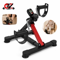 Vélo d'exercice pliable CZFIT pour usage domestique, mini-pédalier d'exercice pour les jambes, vélo de rééducation