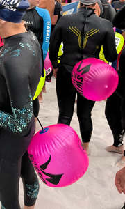 Bouée flottante gonflable unisexe en eau libre | Formation à la sécurité et flotteur <span class=keywords><strong>marin</strong></span> de course avec ventilateur pour aire de jeux et pêche - Product Image 5