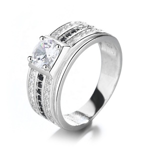 I produttori del commercio all'ingrosso degli uomini di vendita caldi 925 <span class=keywords><strong>argento</strong></span> <span class=keywords><strong>anello</strong></span> <span class=keywords><strong>quadrato</strong></span> - Product Image 5