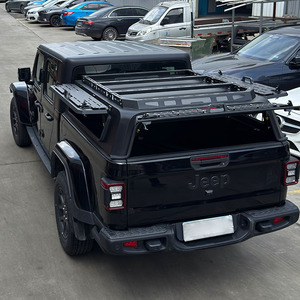 Auvent en aluminium pour camionnette Jeep Gladiator Hardtop, hauteur mi-haute, 3 portes, personnalisé, universel, pour plateau plat, couverture de benne rigide - Product Image 1