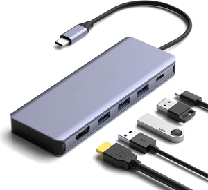 <span class=keywords><strong>Hub</strong></span> multiport type <span class=keywords><strong>c</strong></span> adaptateur chargeur ordinateur portable 6 en 1 <span class=keywords><strong>SSD</strong></span> <span class=keywords><strong>HUB</strong></span> <span class=keywords><strong>USB</strong></span> pour table <span class=keywords><strong>NVME</strong></span> m.2 boîtier <span class=keywords><strong>ssd</strong></span> - Product Image 6