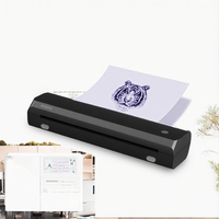Mesin Printer Termal Portabel Ukuran A4 AIYIN, Pabrik OEM, Mesin Fotokopi Stencil Tato Sementara Tanpa Tinta, Pencetakan Warna