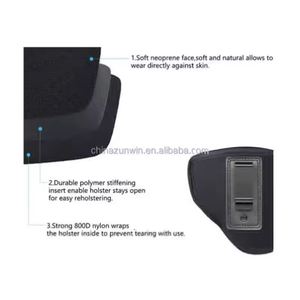 ซองใส่ปืนนีโอพรีนแบบสวมนอกเอว หรือซองใส่ปืนแบบพกในเอว (IWB Holster) - Product Image 5