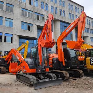 Mini-excavatrice japonaise de 5,5 tonnes avec moteur, pompe hydraulique PLC, boîte de vitesses, moteur, Hitachi ZX55USR d'occasion à vendre, ZX55, qualité parfaite - Product Image 5