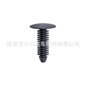 Clips de nailon negro Shuangxuan 15975244 para fijación de revestimiento de techo de camión - Product Image 2
