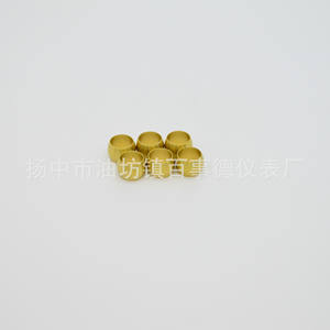 Factory Wholesale Supply of 6mm Thick Brass Drum-Shaped Ferrules Various Specifications <b>Conduits</b> & <b>Fittings</b> - Product Image 3