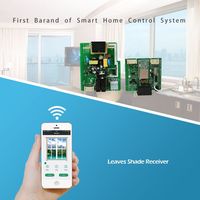 Télécommande RF 433 MHz, application téléphonique WIFI, émetteur-récepteur sans fil, code roulant pour rideau