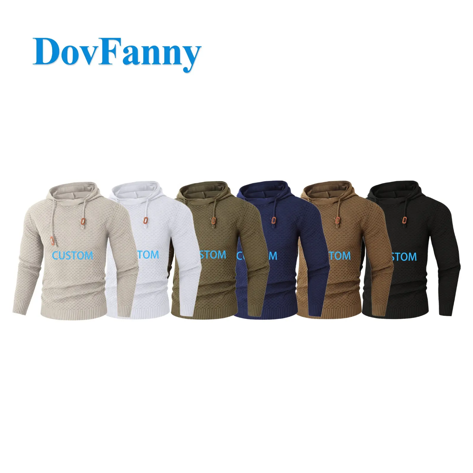 Knitwear Manufacturers Knit Jumper Pullover Knit Sweater Men Knitwear Men Custom Knitted Hoodie Customized Knitted Mens Sweaters
