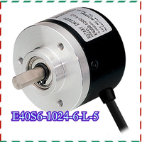 Codificador Rotatorio de Eje Sólido PLC E40S6-1024-6-L-5, Tipo Incremental, Nuevo, 1 Unidad, Suministro al por Mayor