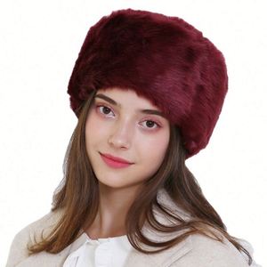 Wholesale Men Women Winter New Plush <b>Hat</b> European American Fashion Warm Thickened Faux Fur <b>Hats</b> - Product Image 1