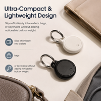 Traceur GPS Mini Smart Tag, alternative à l'Airtag, certifié MFi, pour animaux de compagnie, localisateur de clés, portefeuilles, sacs, bagages, compatible avec la fonction Localiser mon appareil