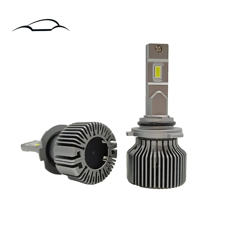 Yüksek kaliteli otomatik lamba h4 yüksek düşük işın led far lambaları h1 h3 h7 h11 h13 9005 9006 led far ampul 24v 48w 12000 lümen