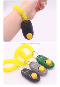 सुविधाजनक प्रभावी पिल्ला और बिल्ली पालतू प्रशिक्षण क्लिकर प्रशिक्षण उपकरण आपूर्ति के लिए बहुरंगा कलाई बैंड - Product Image 6
