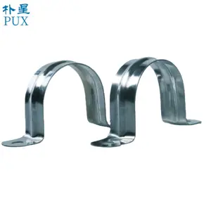 Vendita calda in acciaio al carbonio zincato a forma di U pinza per tubo in acciaio piatto morsetto DIN3015
