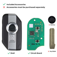 XHORSE XSBM90GL pour clé intelligente de moto avec coque pour VVDI2 et Key Tool Plus