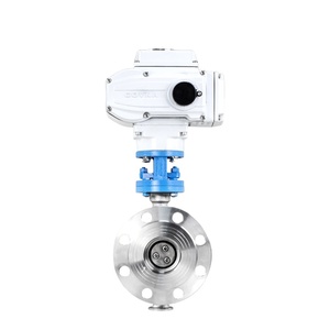 COVNA Vanne Sanitaire DN50 2 Pouces 24V en Acier Inoxydable 316 à Commande Motorisée avec Fenêtre de Contrôle de 90 Jours - Product Image 2