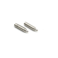 Plongeur à bille à ressort haute précision en acier inoxydable 304 316 avec corps et pointe sphérique longue, embout hexagonal M3 M4 M5 M6 M8 M10