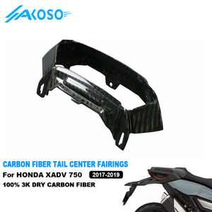 AKOSO-Accessoires de <span class=keywords><strong>moto</strong></span> 3K en fibre de carbone pour Honda XADV 750 2017 2018 2019 - Product Image 1