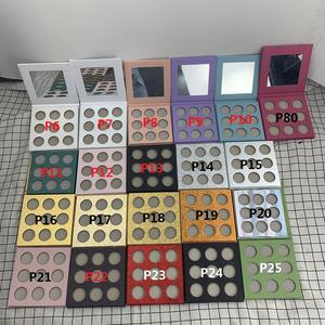 Palette d'ombres à paupières vegan à haute pigmentation en gros, 9 fards à paupières carrés personnalisables, créez votre propre logo - Product Image 5