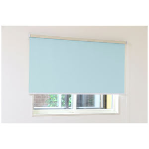 Rideau d'ombrage thermique de pare-soleil de fenêtre de store roulant occultant blanc et ignifuge de base personnalisé pour la protection complète de la pièce - Product Image 1