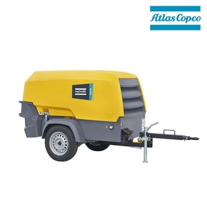 Compresseur d'air mobile compact et portable <span class=keywords><strong>Atlas</strong></span> <span class=keywords><strong>Copco</strong></span> à moteur diesel pour travaux de construction, forage et utilisation avec <span class=keywords><strong>marteau</strong></span>-<span class=keywords><strong>piqueur</strong></span> - Product Image 4