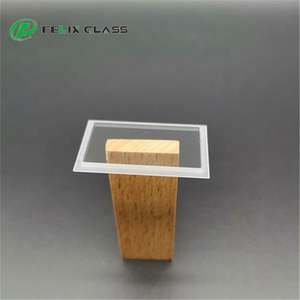 Verre flotté trempé transparent industriel FELIX OEM de haute qualité, découpé à niveaux, personnalisé avec revêtement AR AF à transmission lumineuse élevée - Product Image 4