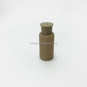 ภาชนะเครื่องสำอาง180มล. แบบย่อยสลายได้พร้อมปั๊มไม้ไผ่ขวด<span class=keywords><strong>แชมพู</strong></span>พลาสติกฟางข้าวสาลีความจุ30ถึง500มล. - Product Image 5