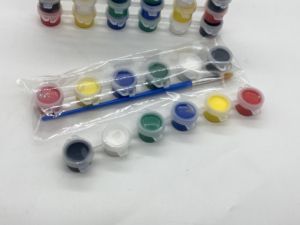 Penjualan langsung dari pabrik <span class=keywords><strong>pot</strong></span> <span class=keywords><strong>Mini</strong></span> 3ml dengan <span class=keywords><strong>pot</strong></span> plastik 6 warna lukisan akrilik berbasis air tidak beracun untuk anak - Product Image 6