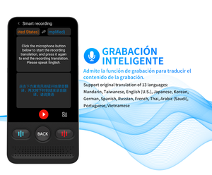 Nouveauté T13 : Traducteurs IA Économiques et Intelligents – 160 Langues, Traduction Vocale en Temps Réel, En Ligne et Hors Ligne, Prise en Charge de la Traduction Photo - Product Image 6