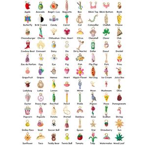 Chaîne à maillons DIY mobile en acier inoxydable plaqué or 18 carats PVD avec pendentif lettre numérique pour femme, bijoux de conservation - Product Image 4