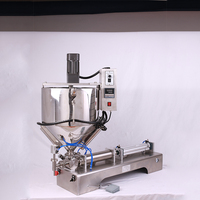 Machine de fabrication de beurre corporel et de remplissage de sauce au beurre d'arachide Remplisseuse de sauce piquante au chocolat