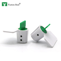 Sceau de sécurité numéroté en plastique pour compteur thermique, inviolable, à verrouillage par torsion, pour eau, gaz, électricité, avec logo personnalisé, vente en gros