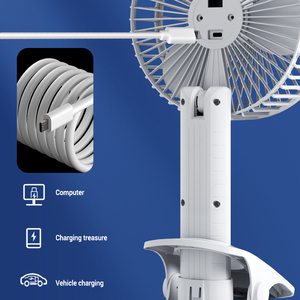 Chất Lượng Cao Làm Mát Xách Tay <span class=keywords><strong>Mini</strong></span> Quạt Điện Có Thể Gập Lại Bảng <span class=keywords><strong>Fan</strong></span> Có Thể Sạc Lại Nhà Cá Nhân Nhỏ Clip Quạt Máy Tính Để Bàn - Product Image 4