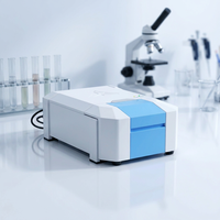 Spectromètre FTIR portable de terrain BRT 800 avec cellule à gaz à contrôle de température intégré, équipement de surveillance environnementale d'urgence