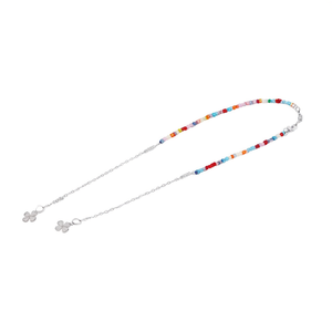 Collier de perles 70 cm, chaîne trèfle à quatre feuilles pour lunettes, bijoux de mode - Product Image 2